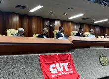 CUT Goiás participa de audiência pública contra a Reforma Administrativa