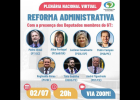 Frente Parlamentar organiza plenária contra a Reforma Administrativa