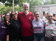 ADUFG-Sindicato participa da marcha "Mulheres Vivas"