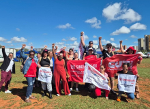 SINDSAÚDE participa da Marcha da Classe Trabalhadora em Brasília