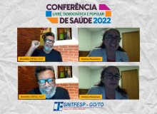 Presidente da CNTSS/CUT participa de live com o Sintfesp-GO/TO