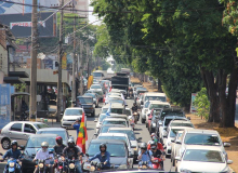 Carreata em Goiânia foi alerta para a população