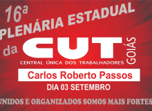 Plenária Estadual da CUT-GO será nesta sexta (3)
