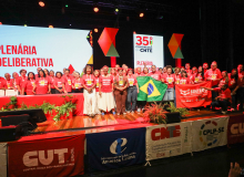 SINTEGO participa do 35º Congresso da CNTE