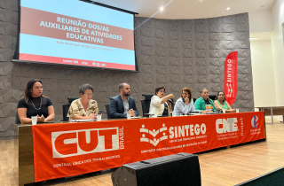 SINTEGO realiza reunião com Auxiliares de Atividades Educativas da Rede Municipal