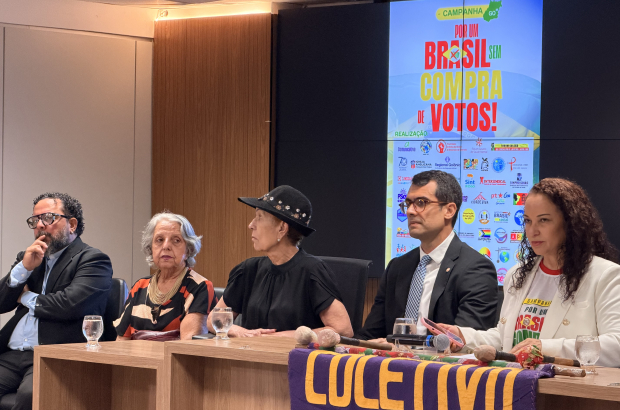 CUT-GO participa do lançamento da campanha Por um Brasil Sem Compra de Votos