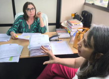 Sindsaúde apresenta documento no MP-GO contra a terceirização das juntas médicas