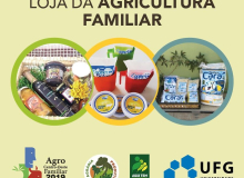 Produtos da agricultura familiar no Shopping Passeio das Águas