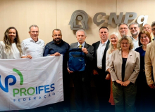 Adufg-Sindicato e Proifes-Federação se reúnem com presidente do CNPq