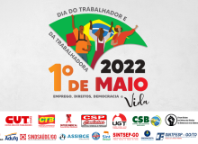 CUT-GO e centrais sindicais promovem 1º de Maio Unificado na Praça do Trabalhador