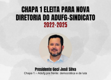 Chapa 1 é eleita para nova diretoria do Adufg-Sindicato no triênio 2022-2025