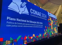 Goiás participa da abertura do Conae 2024 para discussão do novo PNE