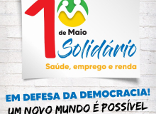 1º de Maio da CUT-GO será virtual e solidário