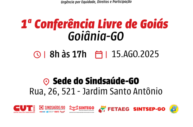 CUT Goiás realiza Primeira Conferência Livre da Pessoa Idosa