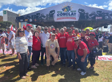 SINTSEP-GO presente na Marcha da Classe Trabalhadora em Brasília